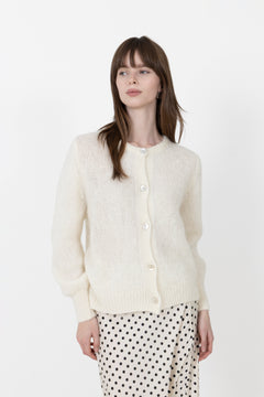 Idaic Cardigan - White