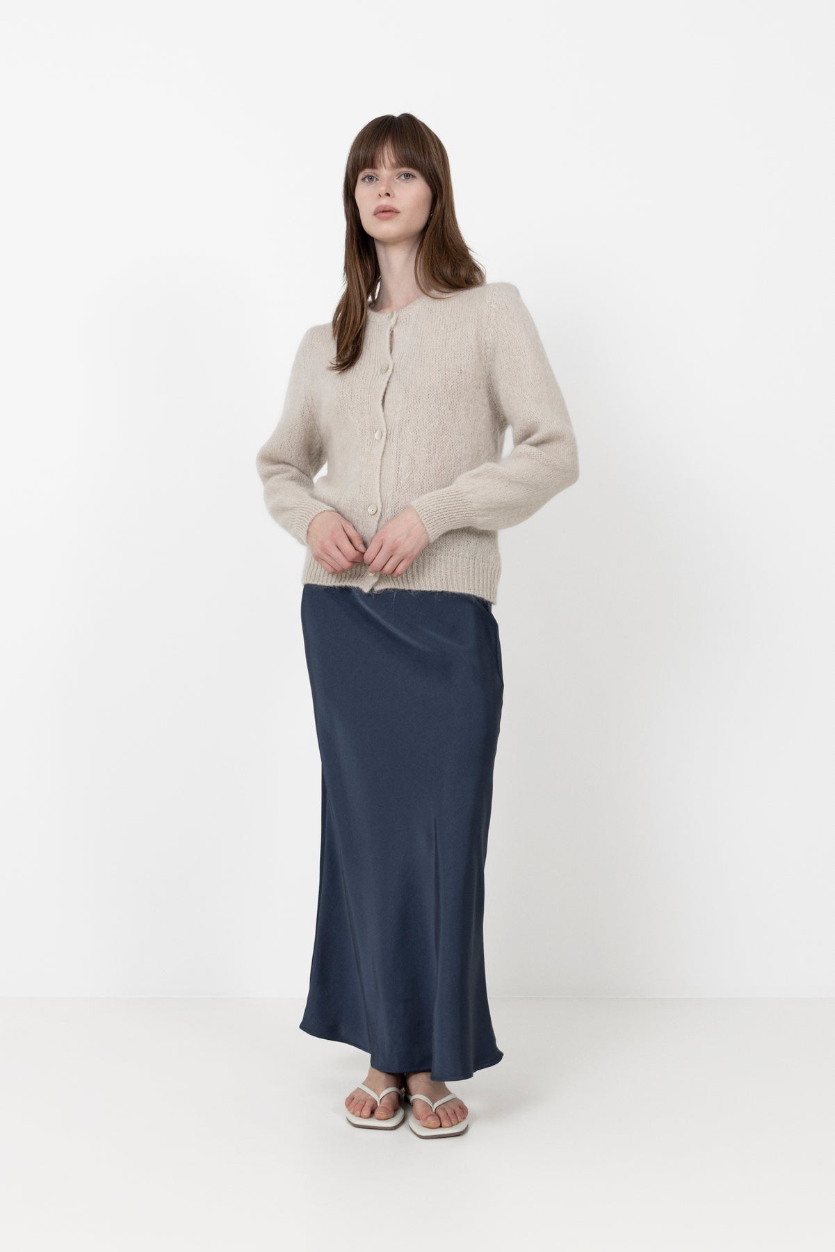 Idaic Cardigan - Beige