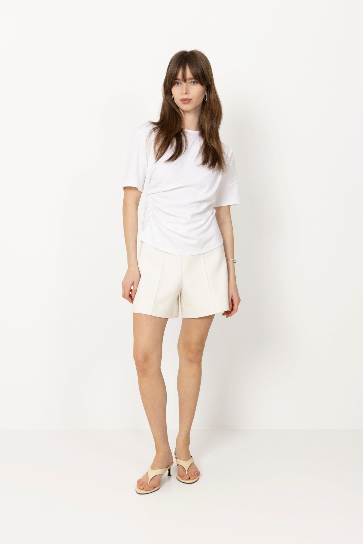 Yasilea Hw New Shorts - Star White