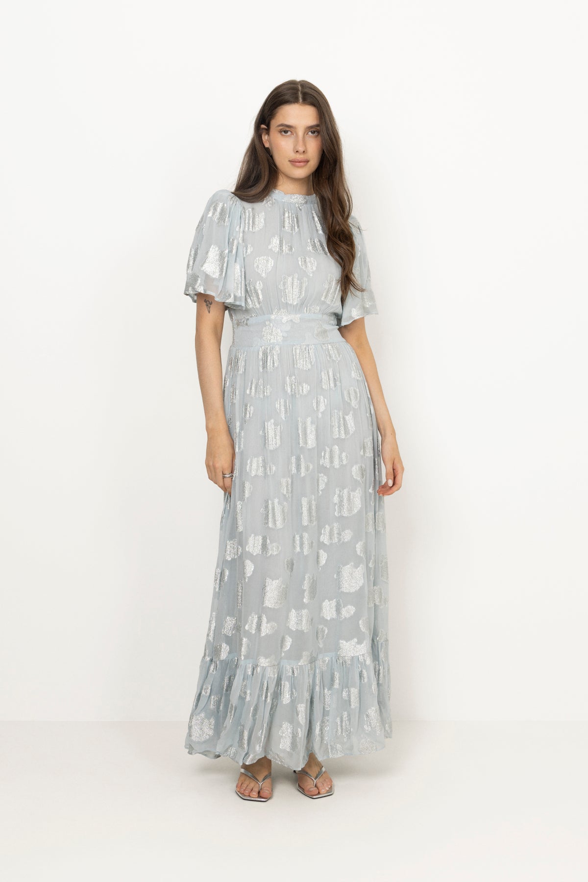 Heena Dress - Starlight Lurex