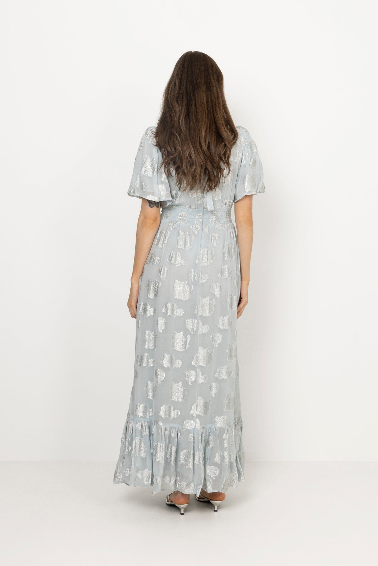 Heena Dress - Starlight Lurex