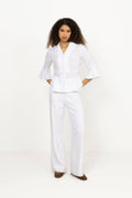 Guro Linen Shirt - White