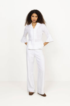 Guro Linen Shirt - White