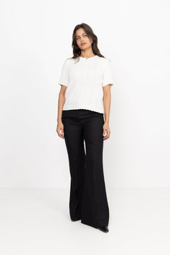 Esmeralda Pullover - White