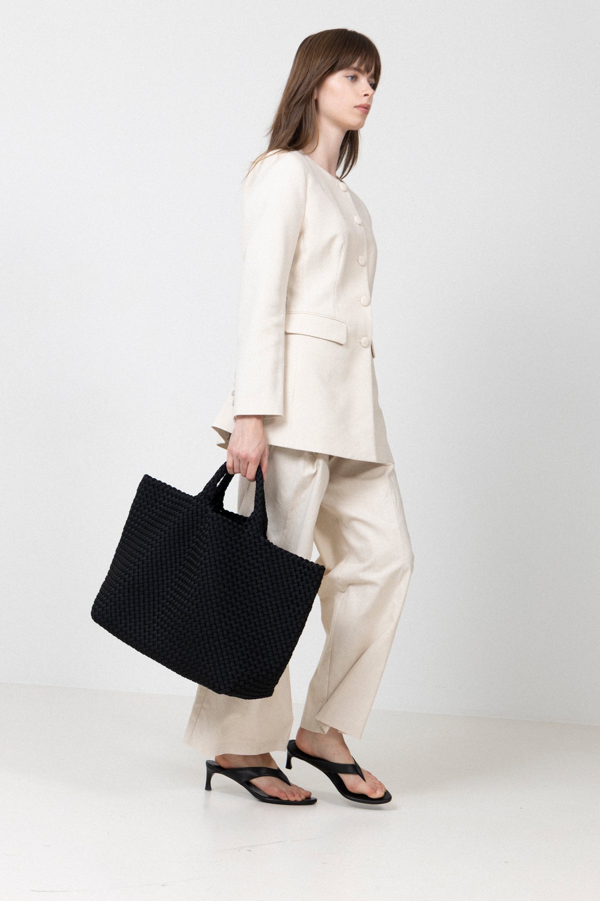 St Barths Large Tote - Onyx