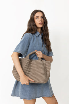St Barths Medium Tote - Cashmere