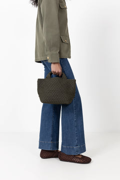 St Barths Small Tote - Olive