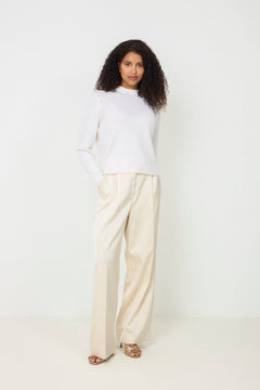 Alma Sweater - White