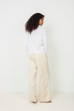 Alma Sweater - White
