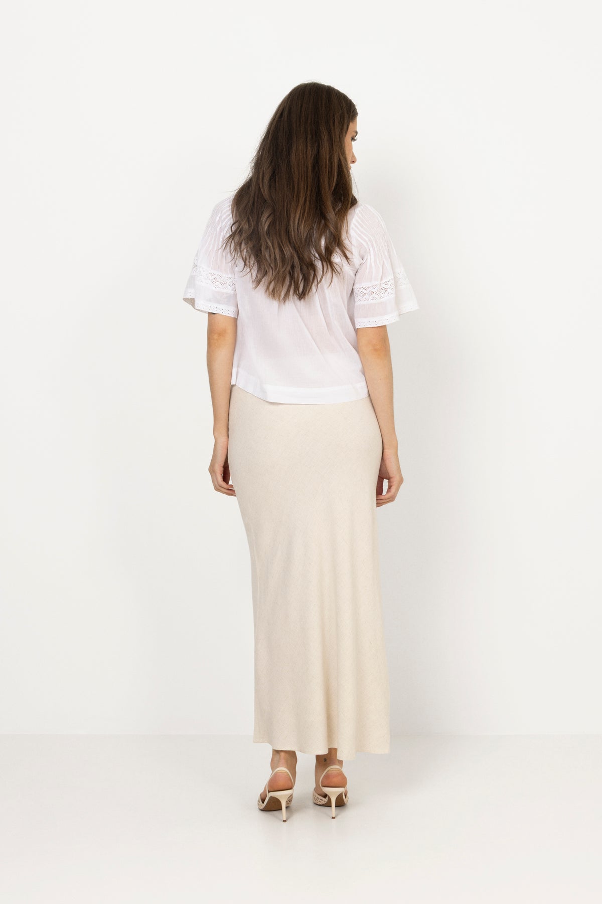 Siama S Voile Blouse - White