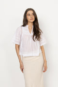 Siama S Voile Blouse - White