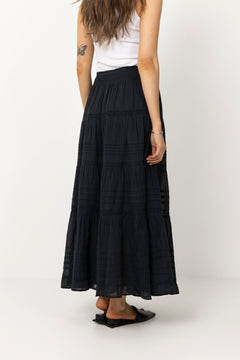 Felicia S Voile Skirt - Navy