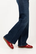 Rife Leather Sneakers - Sheen Red