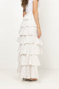 Angel Maxi Skirt - White