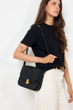 Bellissima Maxi Lizard Embossed - Noir