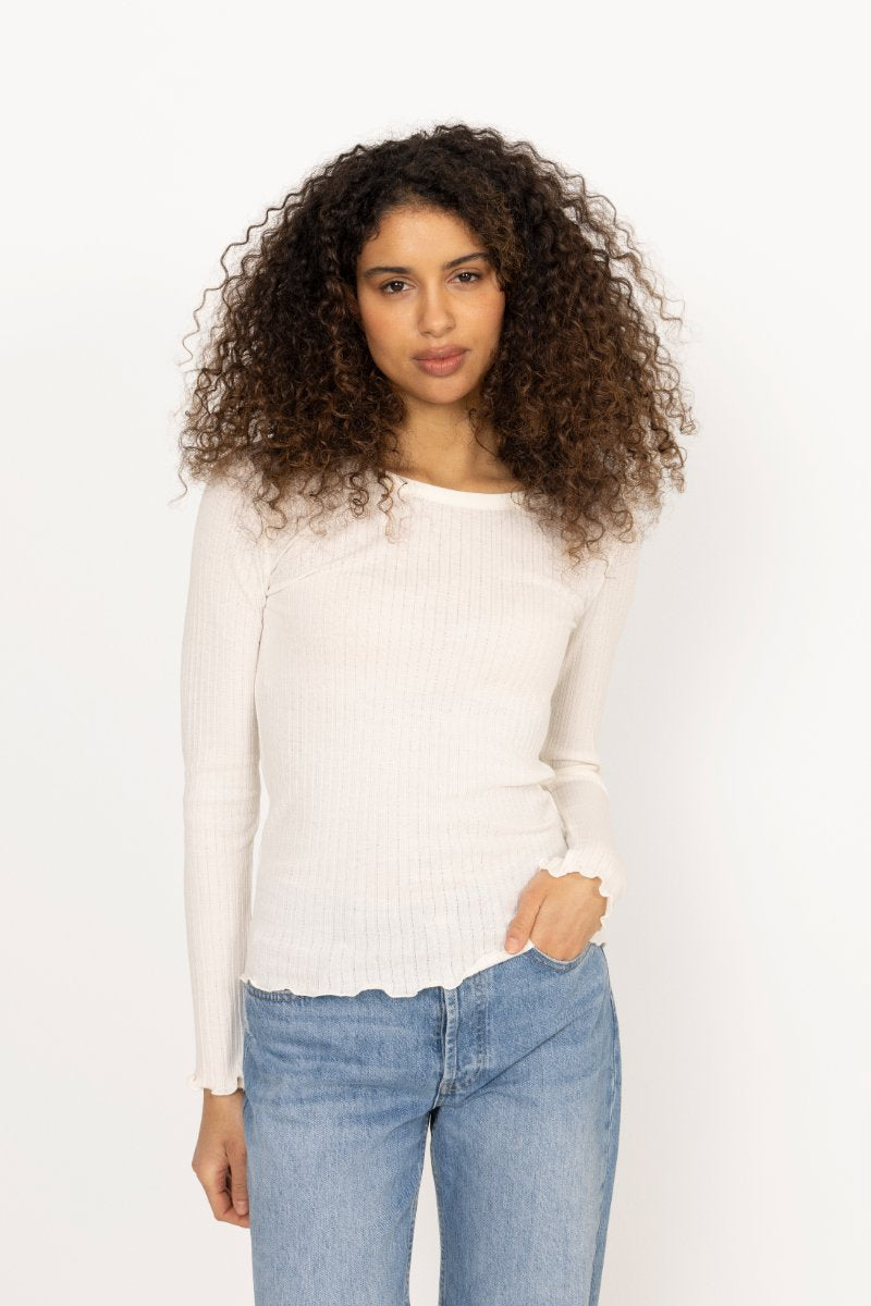 Pointella Troja Tee Ls - Vanilla Ice