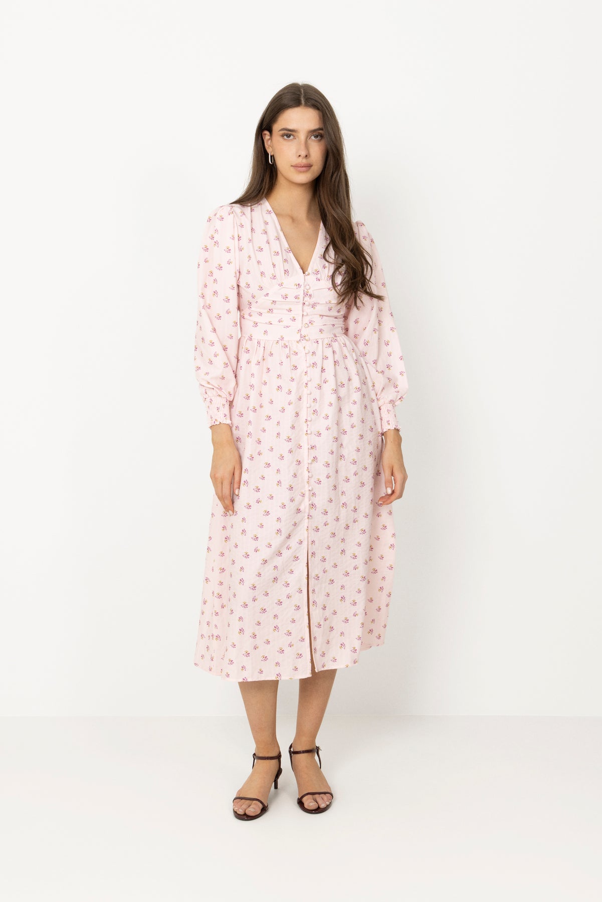 Adelic Long Dress - Pink