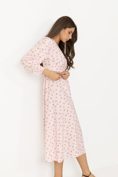 Adelic Long Dress - Pink
