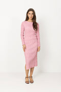 Odaic Dress - Pink Tiny Blossom