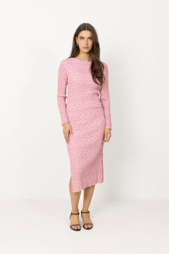 Odaic Dress - Pink Tiny Blossom