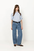 Seaside Blouse  - Light Blue