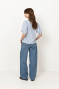 Seaside Blouse  - Light Blue