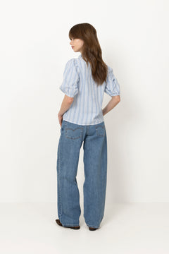 Seaside Blouse  - Light Blue