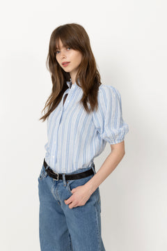 Seaside Blouse  - Light Blue