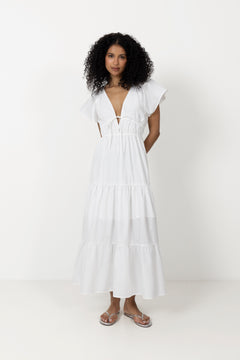 Fransisko Maxi Dress - White