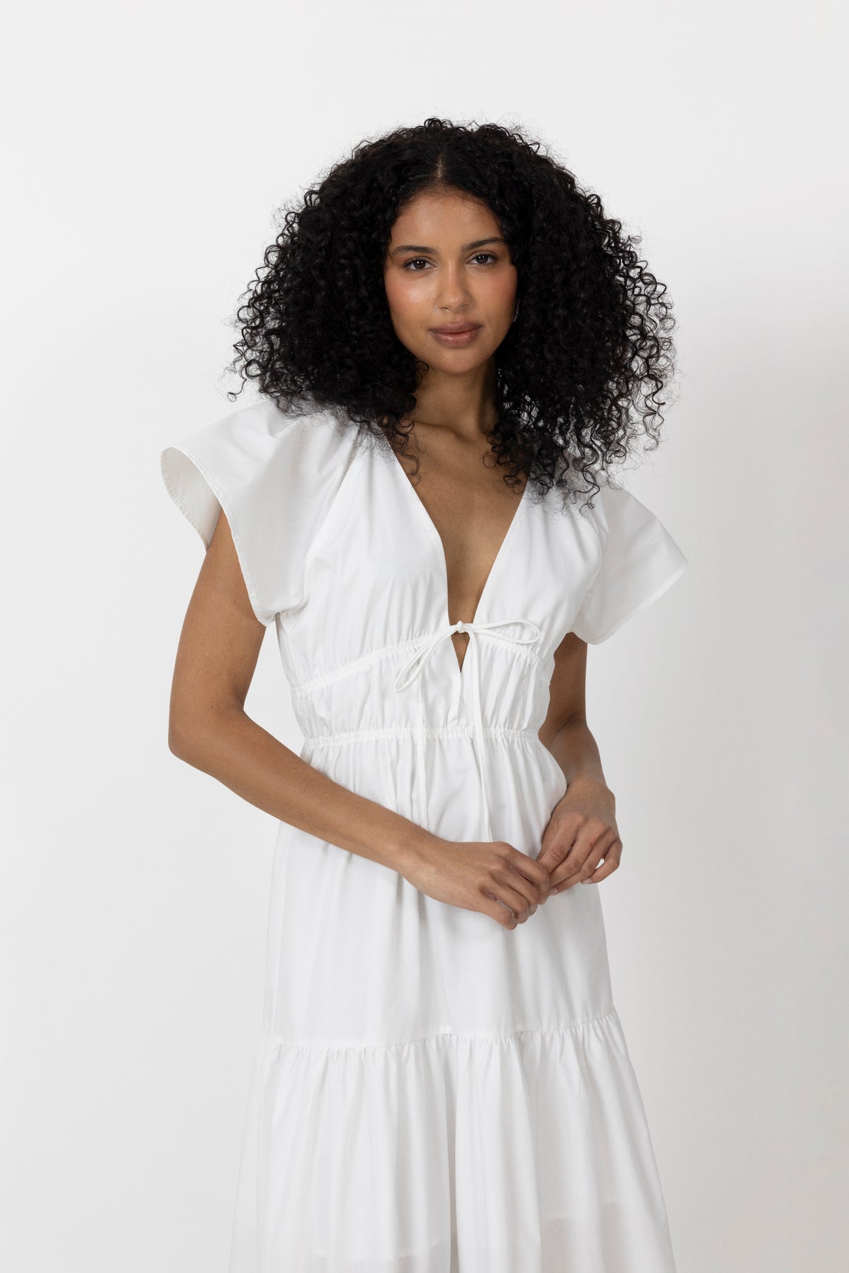 Fransisko Maxi Dress - White