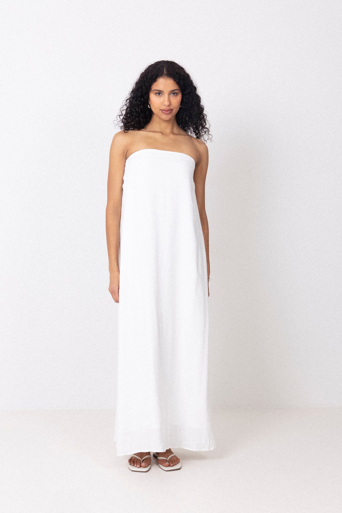 Esmoriz Dress - Cream