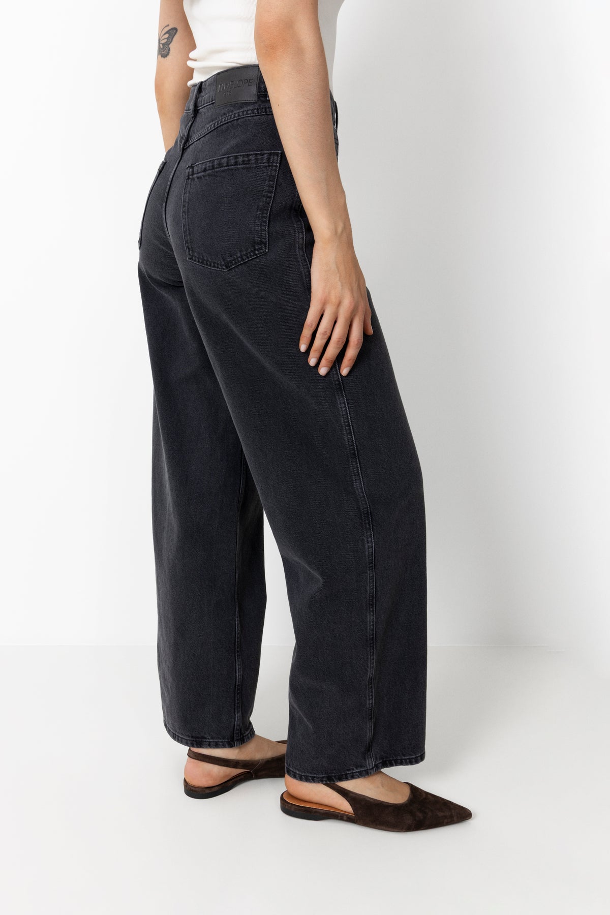 Loose Pant - Washed Black