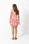 Kanutte Chiffon Smock Dress - Pink