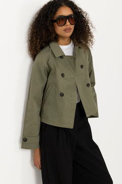 Lunaic Trenchcoat - Green