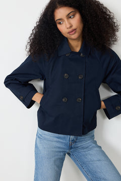 Lunaic Trenchcoat - Navy