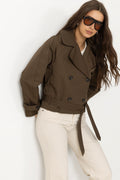 Almaic Trenchcoat - Dark Brown