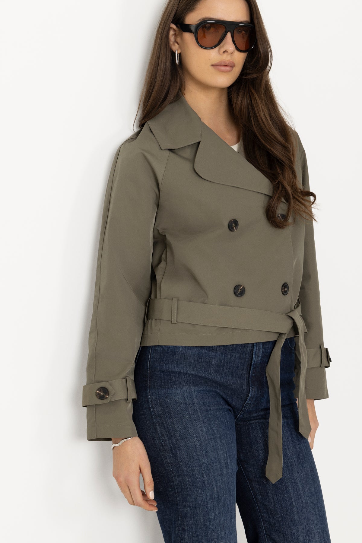 Almaic Trenchcoat - Green