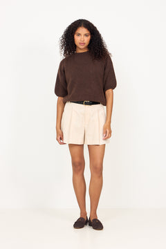Mimi Knit Jumper - Dark Brown