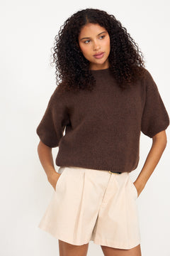 Mimi Knit Jumper - Dark Brown