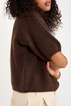 Mimi Knit Jumper - Dark Brown