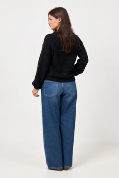 Kae Knit Cardigan - Black
