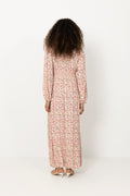 Lilith Maxi Dress - Cinthia Pink Print
