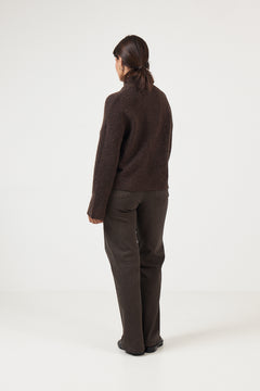 Sia Ras Ls Knit Zipper Cardigan Noos - Delicioso