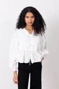 Yasebba Ls Top - Star White