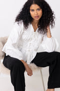 Yasebba Ls Top - Star White