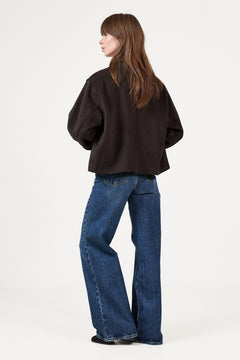 Hamra Wool Jacket - Chocolate Brown