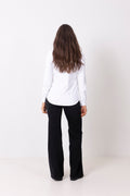 Romie Ls Fitted Shirt - White