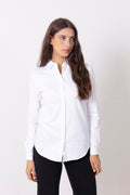 Romie Ls Fitted Shirt - White