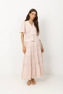 Felicia S Voile Skirt - Light Pink