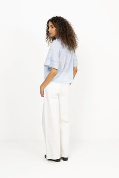 Siama S Voile Blouse - Light Blue